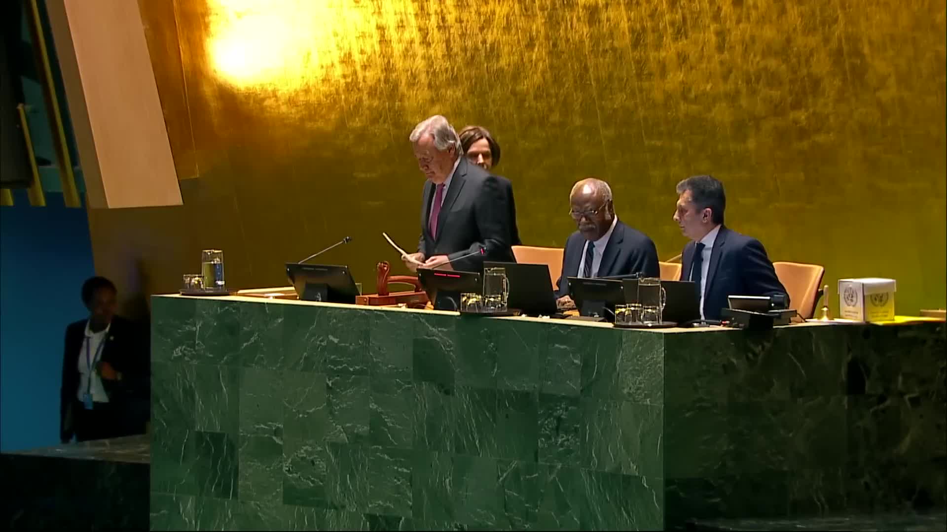 UN Secretary General Guterres praises Baerbock's election as General Assembly president