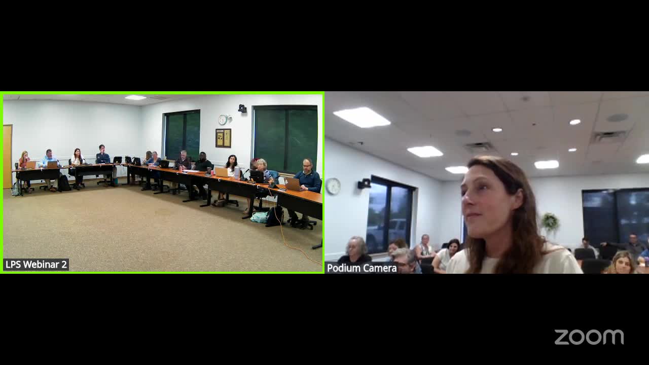 Lewiston Public Schools reviews updated code of conduct and approves superintendent's contract