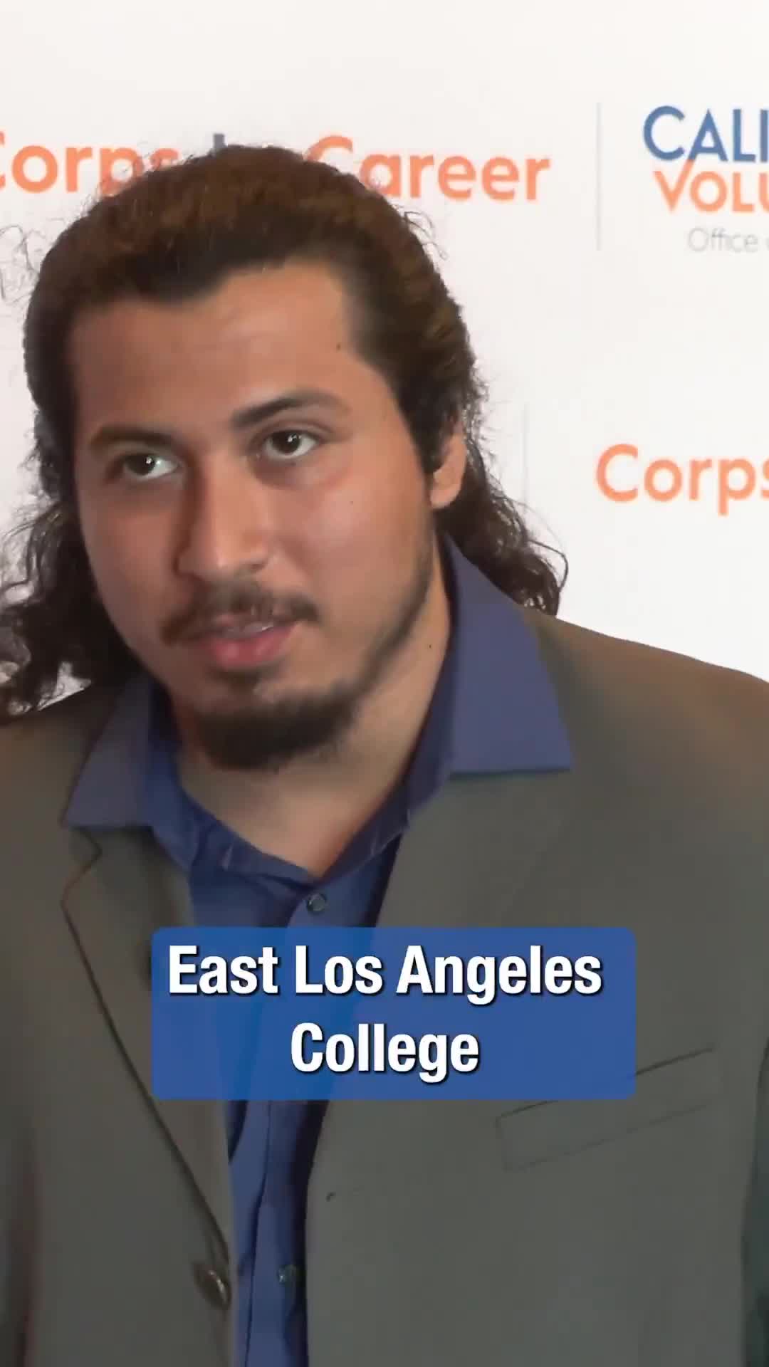 East Los Angeles College student urges peers to embrace community service