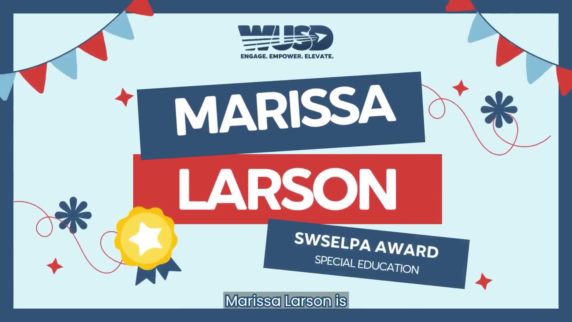 Wiseburn staff praise Marissa Larson after CAC award recognition
