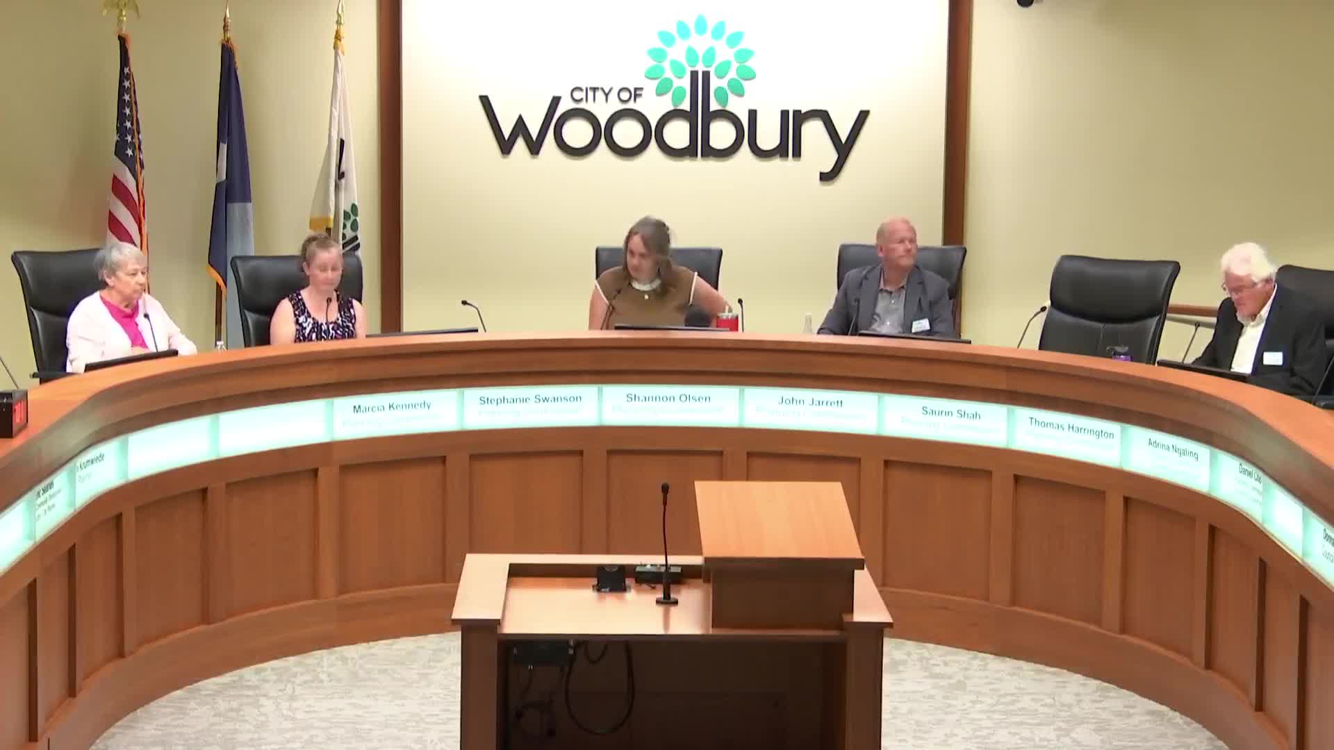 Planning commission recommends approval of Woodbury Leadership Academy expansion, adds sidewalk condition