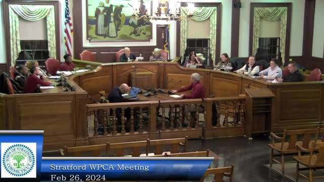 Water Pollution Control Authority discusses stormwater project contract with Ty and Bond