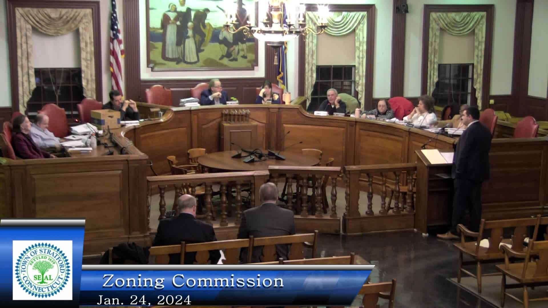 Stratford commissioners discuss impact of housing petition on families and schools