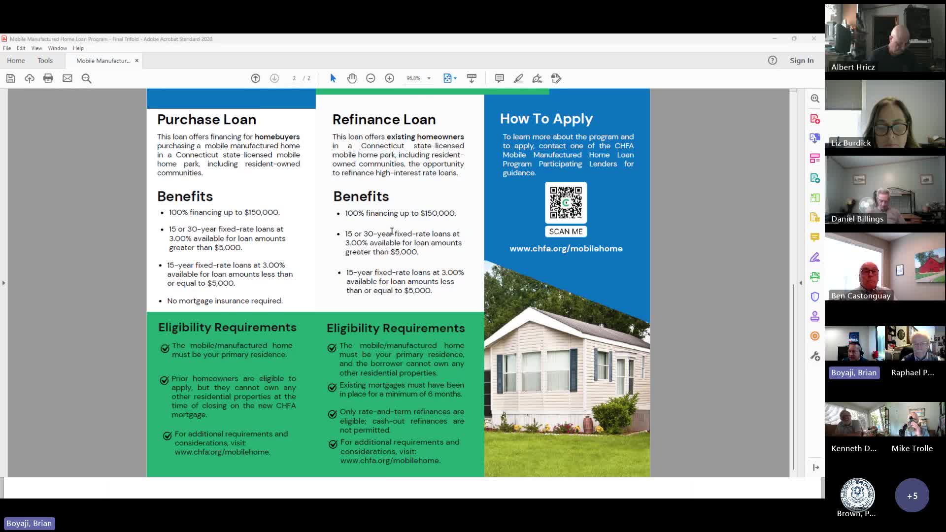 CHFA announces $4.75 million for mobile home purchase and refinance programs