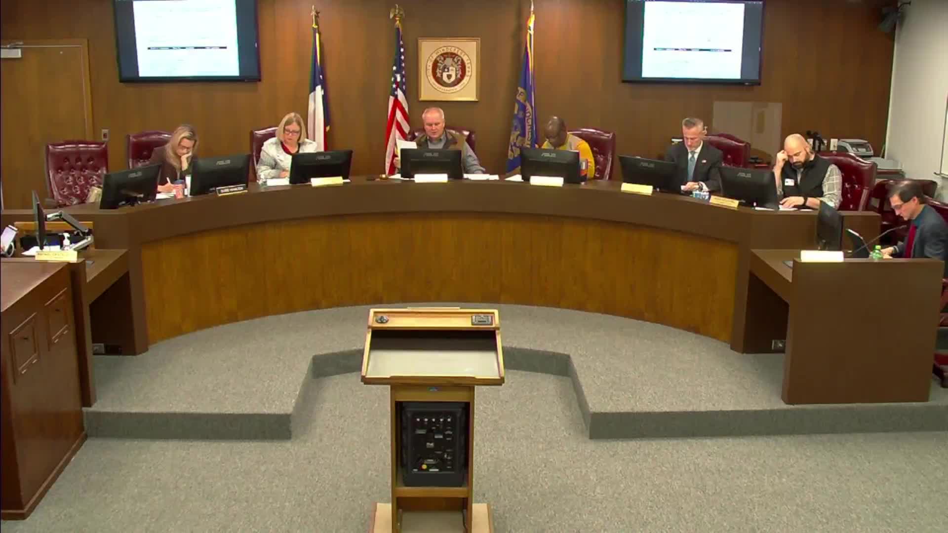 Council considers public safety priorities over pool funding proposal