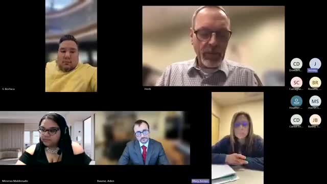 Meeting moves into executive session to include proctors