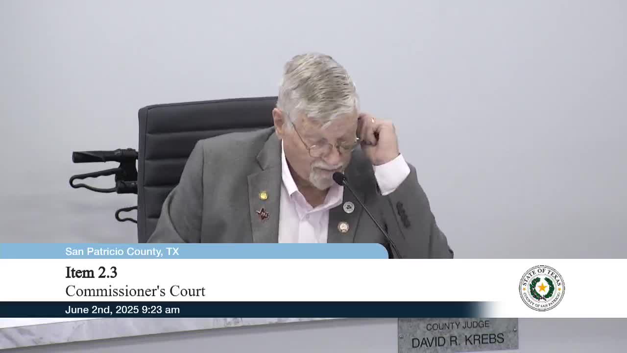 County Engineer John Hernandez updates on Justice Center progress and ARPA projects
