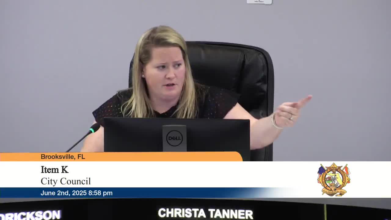 Brooksville resident questions P and Z board's 4-1 denial of development petition