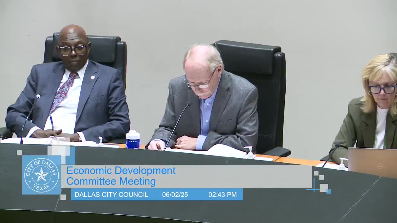 Dallas Council seeks full briefing on economic impact of TRE improvements