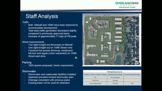 Planning Commission reviews new mixed-use development near Metcalfe commercial hub