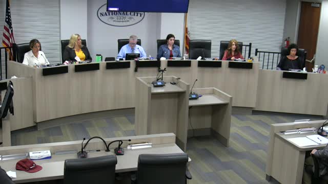 National City Commission approves agenda after electronic voting error