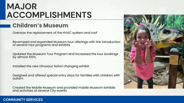 Community leader praises museum for attracting 90000 annual visitors