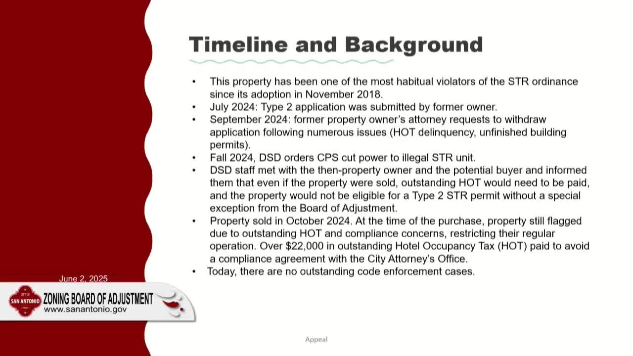 San Antonio council reviews short-term rental application amid compliance concerns