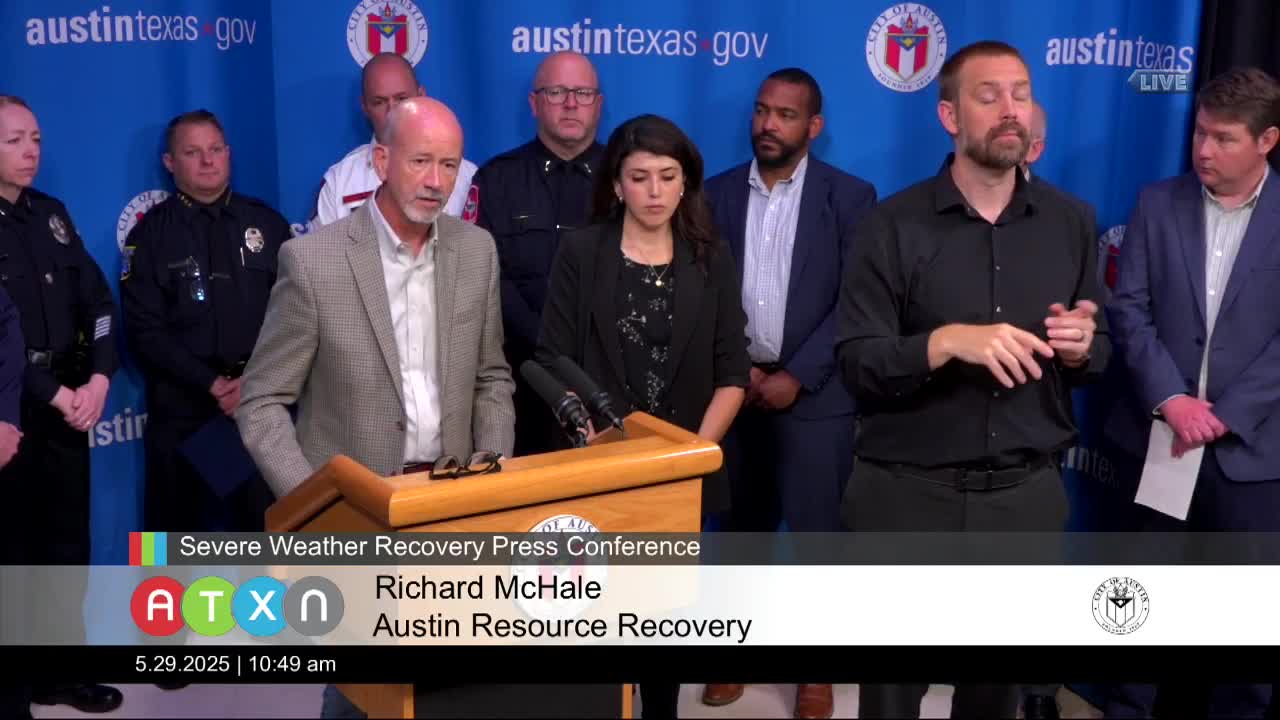 Austin evaluates storm damage and offers free debris removal services