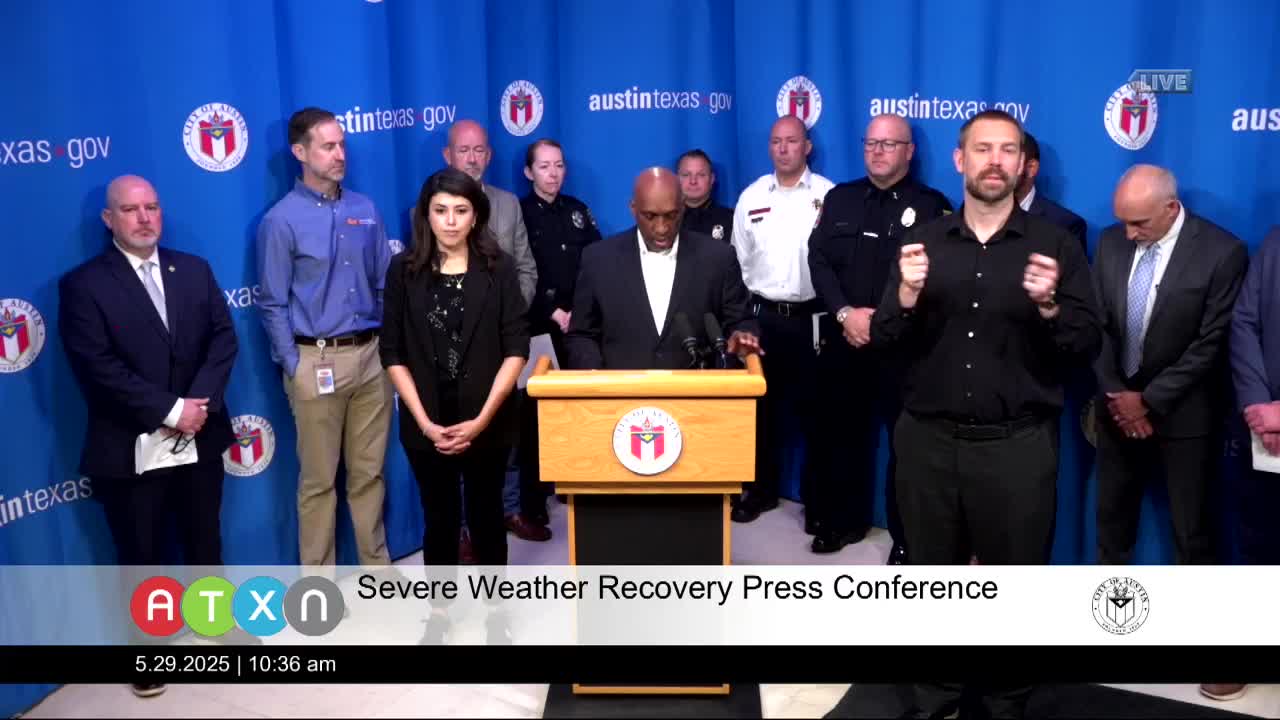 Austin emergency teams respond to severe storm causing flash floods and power outages