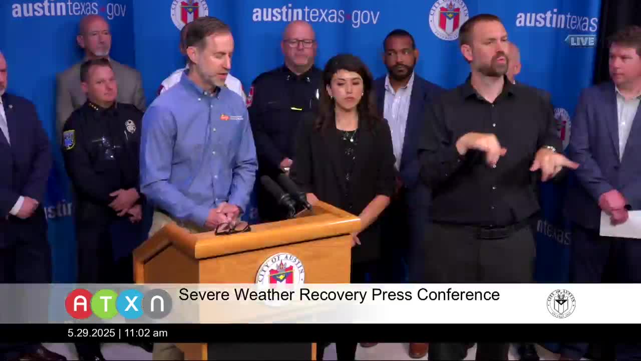 Austin officials address storm recovery and ongoing vegetation management efforts