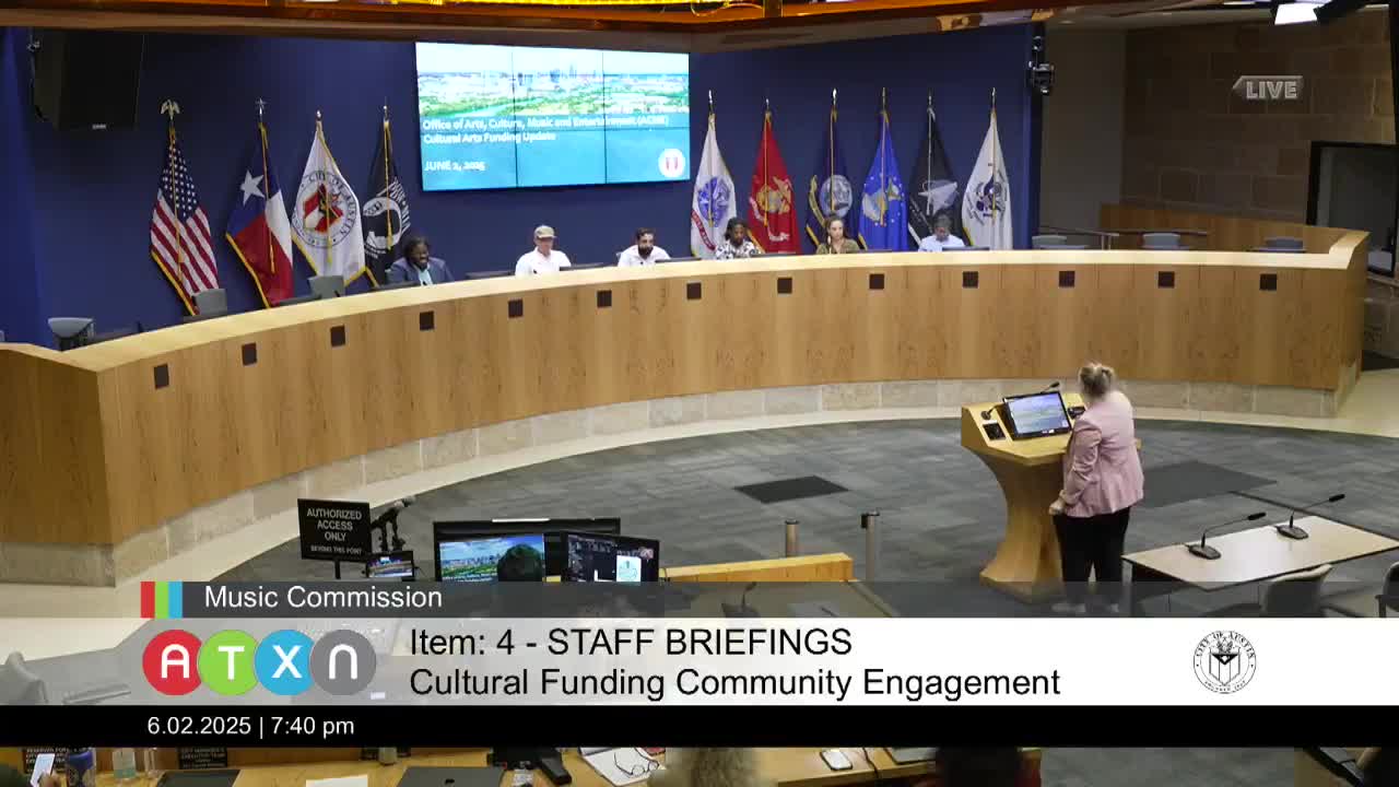 Austin's Office of Arts unveils Creative Reset project and funding updates
