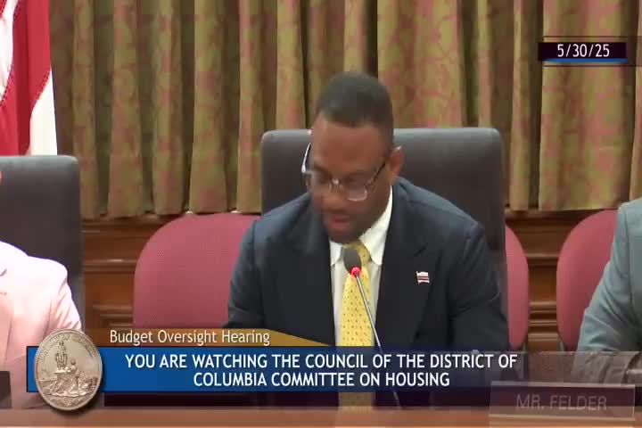 Ward 7 Council Member critiques DC Housing Authority's proposed budget cuts