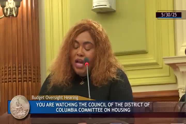 DC Council discusses urgent need for affordable housing and public housing repairs