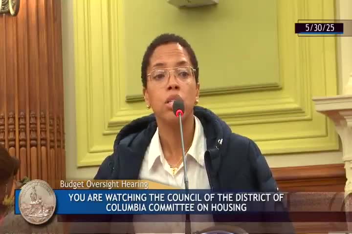 Community leaders address housing quality issues impacting black residents in Washington D.C.