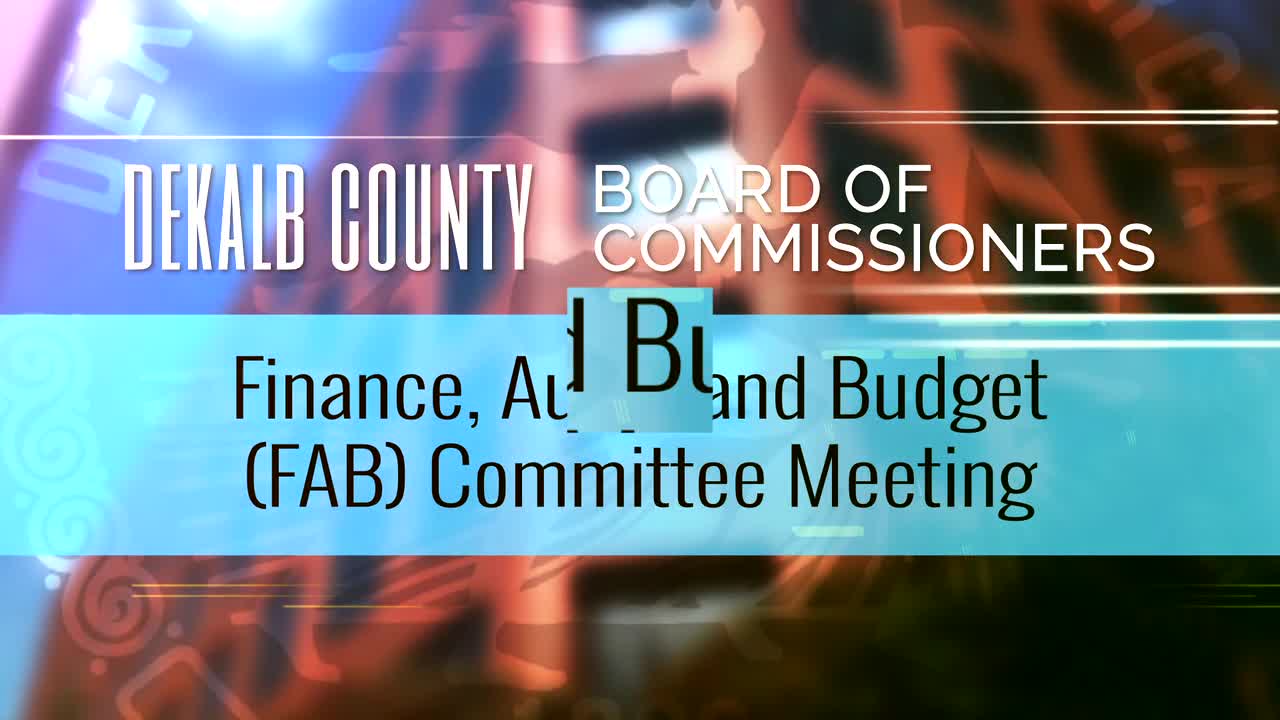 Finance audit committee advances resolution to watershed PWI for further review