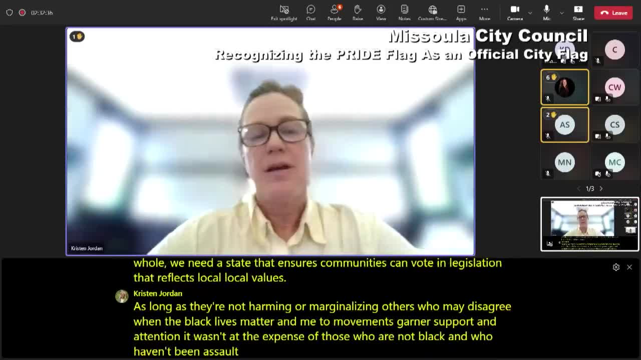 Missoula City Council champions resolution for marginalized community protection