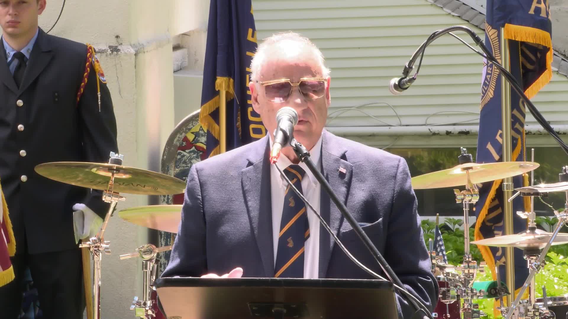 New Rochelle honors veterans with speech by Fire Lieutenant Michael Amore