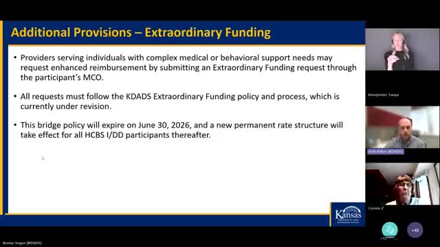 Kansas launches MFEI program for IDD assessments on July 1