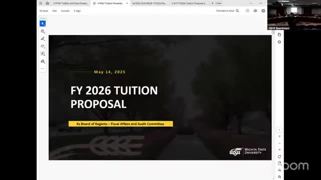 Fort Hays State University proposes tuition increase of $94 per semester