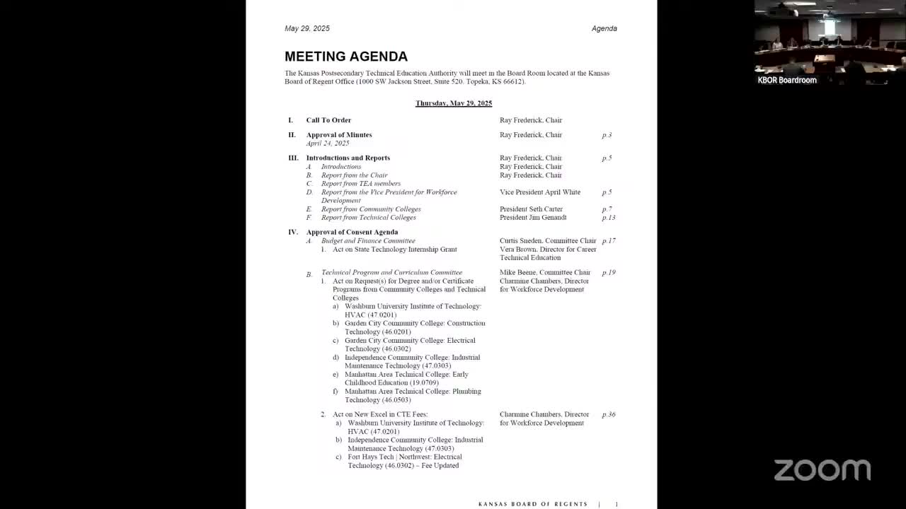 TEA members briefed on FY26 appropriations, provisos and budget priorities for FY27