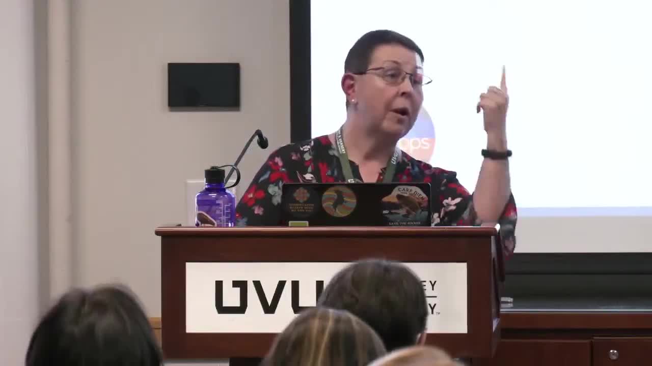 Nora Kurzova presents Utah's new data privacy audit process and interactive polling