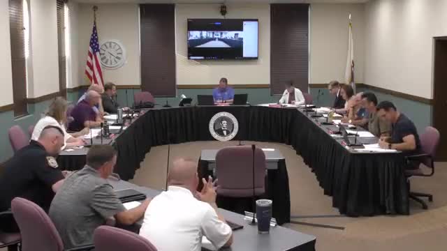 Treasurer Acanzo presents revised financial reports for fire and police pension funds