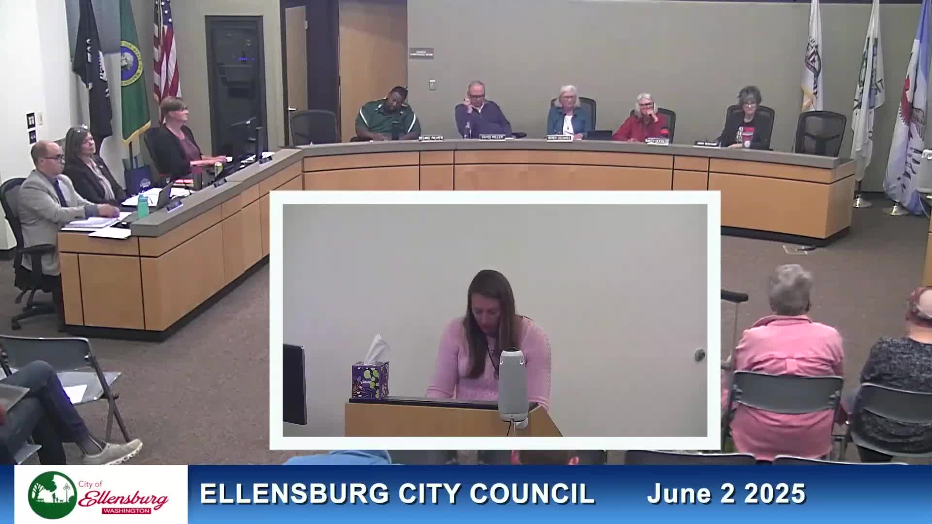 Ellensburg City Council approves community calendar project using $12,000 lodging tax funds