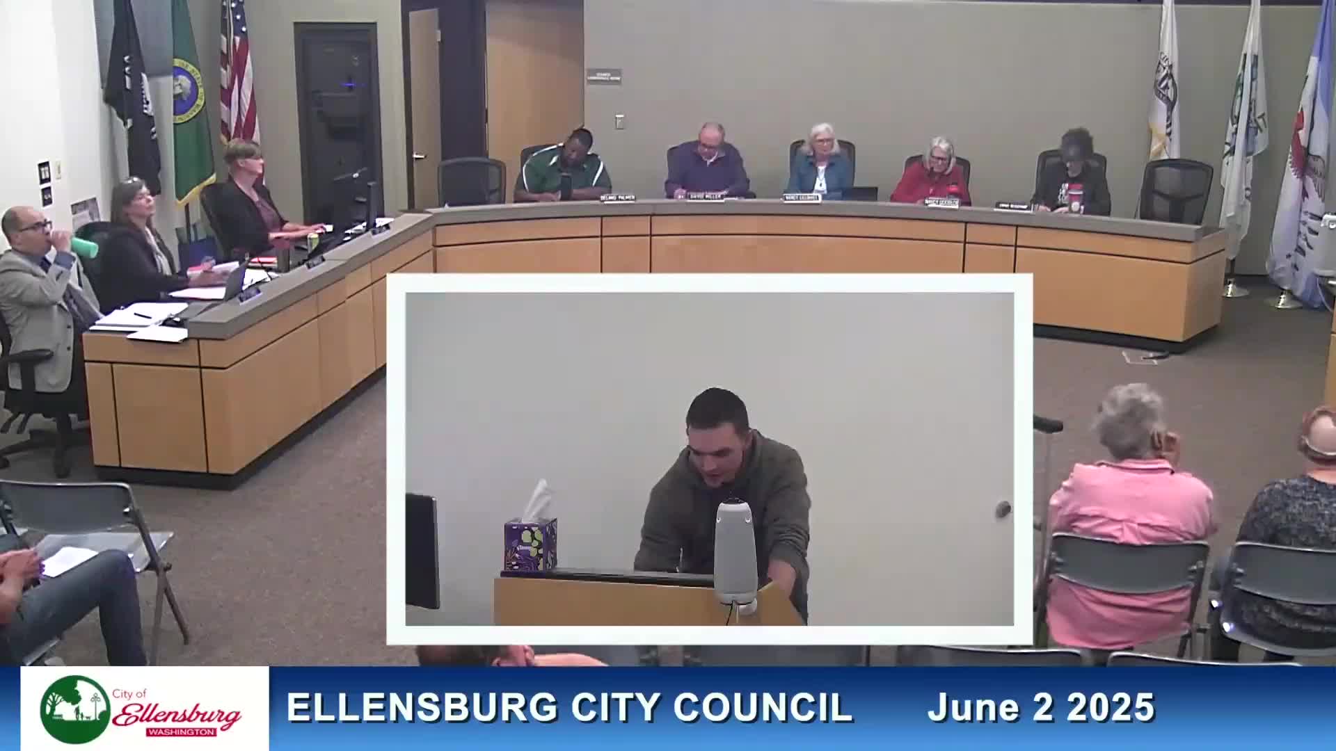 Ellensburg residents clash over pride parade and scripture at city council meeting