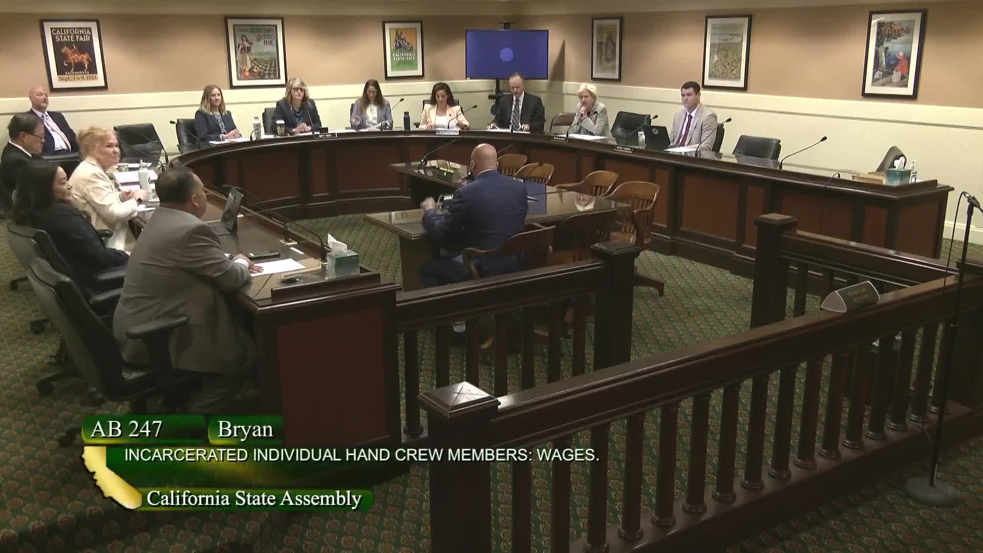 Assembly committee advances bill for fair pay of incarcerated wildfire fighters