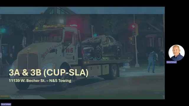 Plan commission approves NNS Towing move to 11139 Beecher with conditions on fencing, hours and storage