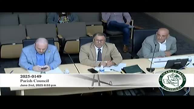 St Charles Parish Council approves funding for major drainage and roadway improvement projects