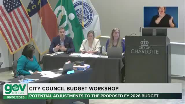 Charlotte City Council discusses $25 minimum wage and $42M practice facility funding