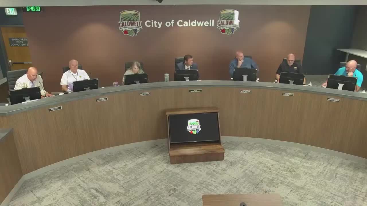 Caldwell City Council considers Roger Brooks' consulting contract for urban renewal planning