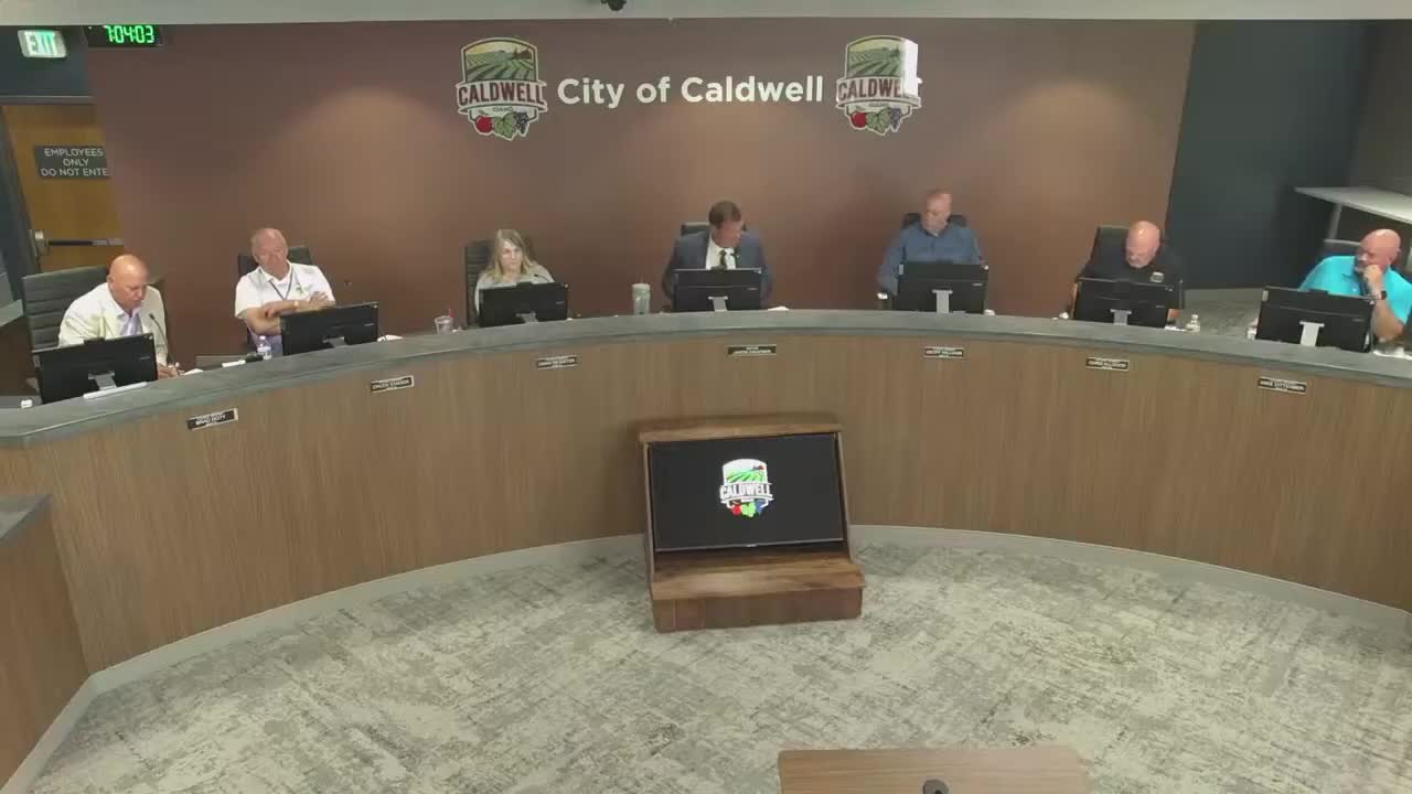 Caldwell City Council approves $115K MOU with Chamber of Commerce for downtown development