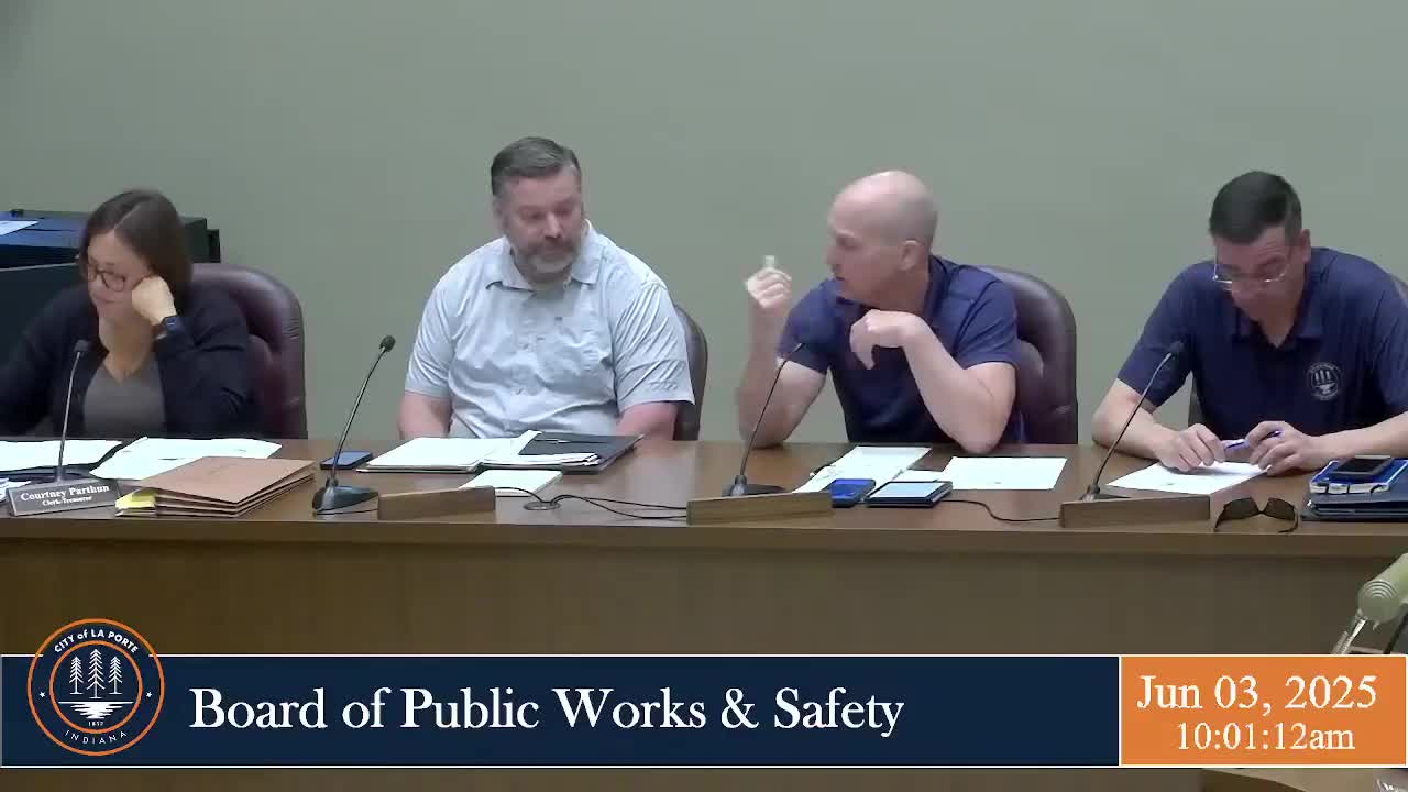 La Porte County approves $28K concrete bid for fire training center project