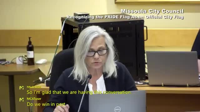 Missoula City Council approves official pride flag resolution