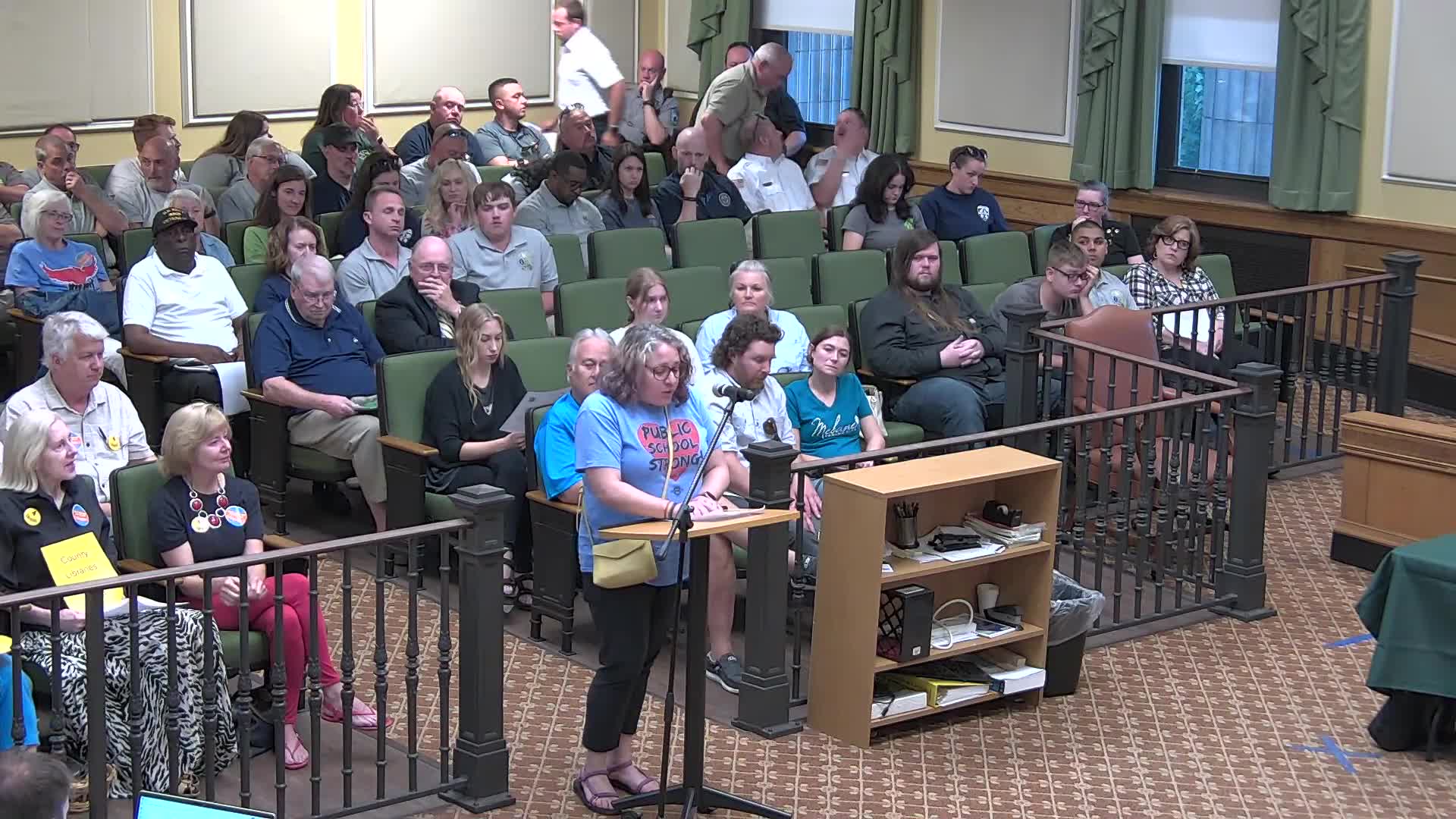 Alamance County advocates push for increased funding for public schools and libraries