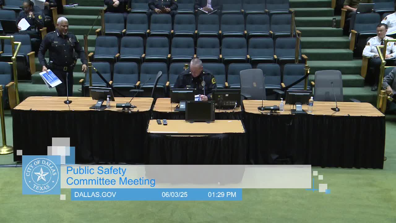 Chief Daniel Cuomo reports 13.5% drop in Dallas violent crime rates