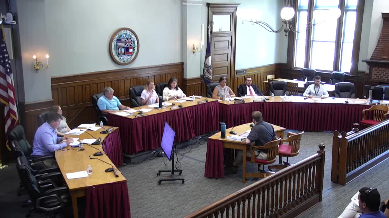 Council reviews major subdivision approval for 91 parcels on Linden Drive