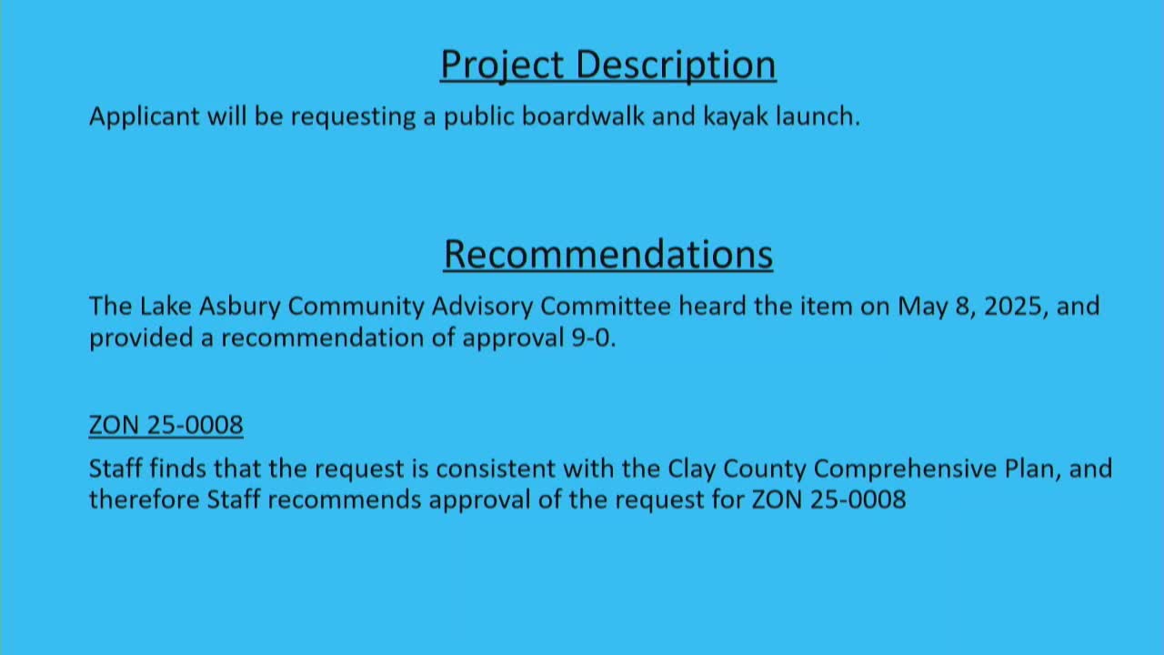 County Council Debates Minimum Lot Width Requirement for Boat Ramps