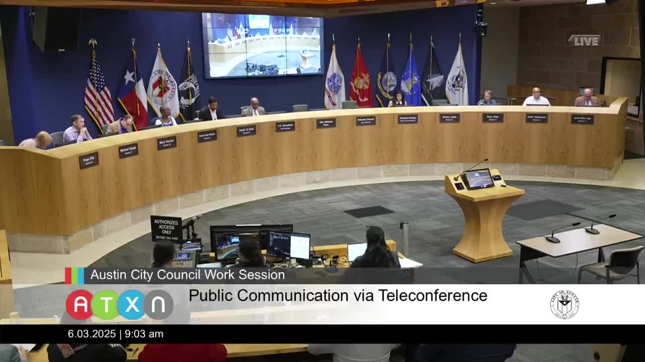 Austin residents urge council to reject surveillance contract threatening immigrant safety
