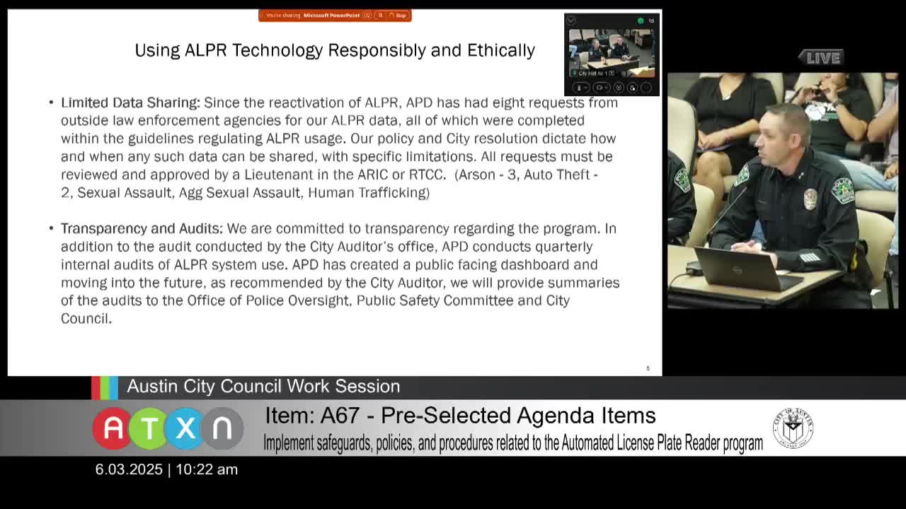 Austin Police Department addresses audit findings and improves data sharing practices