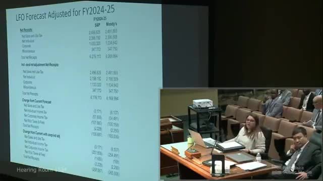 Revenue forecaster Keene adjusts fiscal tax projections amid payment discrepancies
