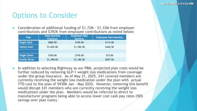 Health plan discusses GLP-1 medication coverage and cost implications for weight loss